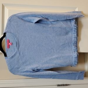 Blue Lilly Pulitzer cashmere sweater, size XS, $50